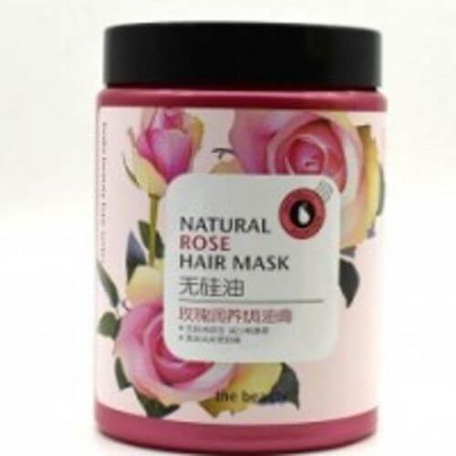 Hot oil hair treatment and deep conditioning mask for damaged hair
