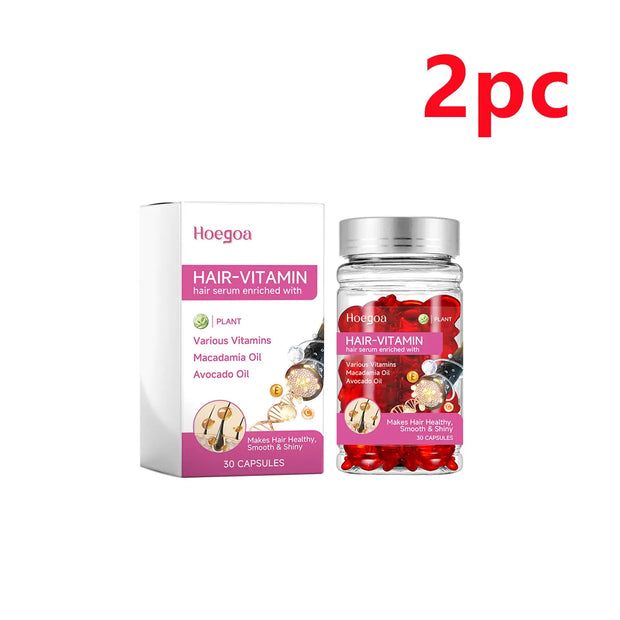 Hoegoa Hair Care Hair Care Hair Tail Hairy Dry Strong Hair Silk Glossy Smooth Hair Care null