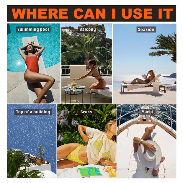 Velvetix Natural Tanning Gel -150ml Outdoor Tan Accelerator With Coconut & Sunflower Oils - Fast-Absorbing, Water-Resistant Glow For Women & Men null