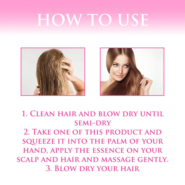 Hoegoa Hair Care Hair Care Hair Tail Hairy Dry Strong Hair Silk Glossy Smooth Hair Care null