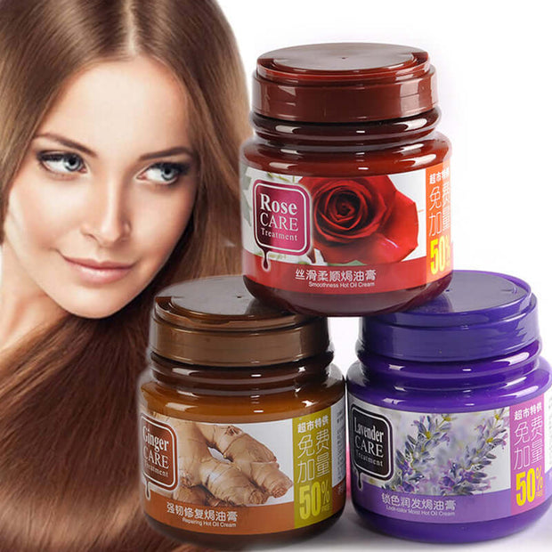 Rose Lavender Ginger Hair Mask and Conditioner for deep nourishment