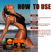 Velvetix Natural Tanning Gel -150ml Outdoor Tan Accelerator With Coconut & Sunflower Oils - Fast-Absorbing, Water-Resistant Glow For Women & Men null